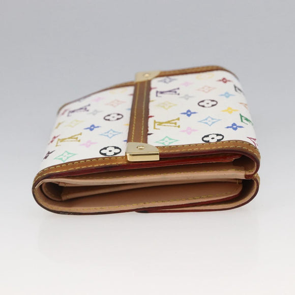 LOUIS VUITTON Multicolor Porte Monnaie Billets Cartes Credit M92983 Auth LNZ364