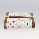 LOUIS VUITTON Multicolor Porte Monnaie Billets Cartes Credit M92983 Auth LNZ364-6