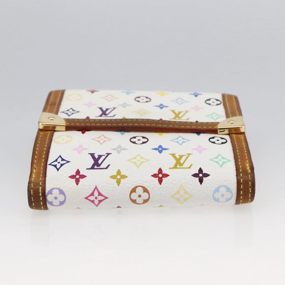 LOUIS VUITTON Multicolor Porte Monnaie Billets Cartes Credit M92983 Auth LNZ364