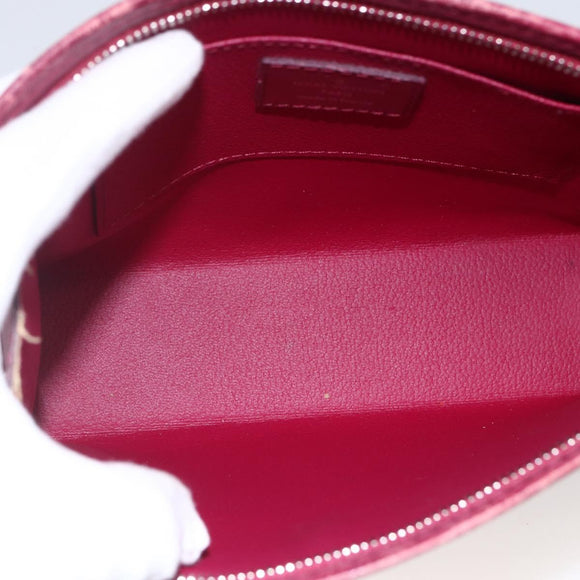 LOUIS VUITTON Epi Poche Toilette 19 Pouch Fuchsia M41080 LV Auth LNZ366