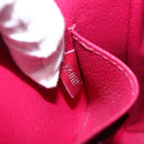 LOUIS VUITTON Epi Poche Toilette 19 Pouch Fuchsia M41080 LV Auth LNZ366-12