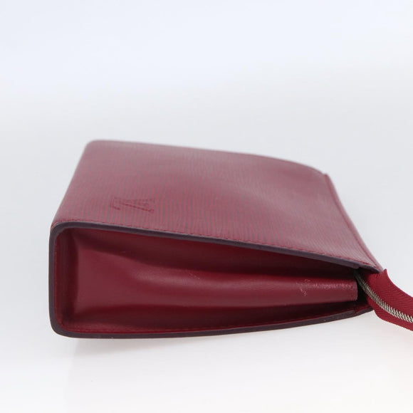 LOUIS VUITTON Epi Poche Toilette 19 Pouch Fuchsia M41080 LV Auth LNZ366