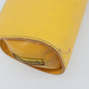 LOUIS VUITTON Epi Dauphine PM Pouch Yellow M48449 LV Auth LNZ367-16