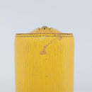 LOUIS VUITTON Epi Dauphine PM Pouch Yellow M48449 LV Auth LNZ367-8
