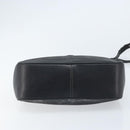 GUCCI GG Supreme Web Sherry Line Bag PVC Black Gold 116 02 076 Auth LNZ368-5