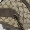 GUCCI GG Supreme Boston Bag PVC Beige Gold 14 03 3214 Auth LNZ370-13