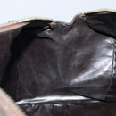 GUCCI GG Supreme Boston Bag PVC Beige Gold 14 03 3214 Auth LNZ370-20