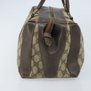 GUCCI GG Supreme Boston Bag PVC Beige Gold 14 03 3214 Auth LNZ370-5