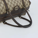 GUCCI GG Supreme Boston Bag PVC Beige Gold 14 03 3214 Auth LNZ370-7