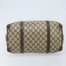 GUCCI GG Supreme Boston Bag PVC Beige Gold 14 03 3214 Auth LNZ370-9