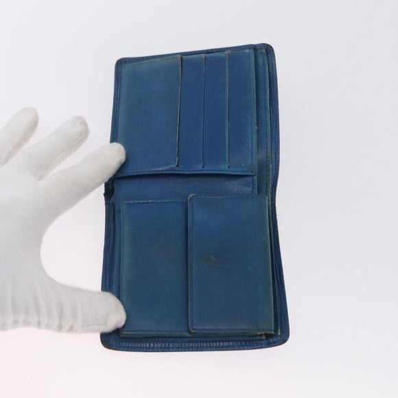 LOUIS VUITTON Epi Wallet 3 Set Red Blue LV Auth LNZ371