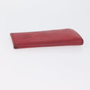 LOUIS VUITTON Epi Wallet 3 Set Red Blue LV Auth LNZ371-5