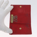 LOUIS VUITTON Epi Wallet 3 Set Red Blue LV Auth LNZ371-8