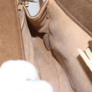 GUCCI Web Sherry Line GG Supreme Shoulder Bag PVC Beige 66 02 024 Auth LNZ379-19