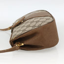 GUCCI Web Sherry Line GG Supreme Shoulder Bag PVC Beige 66 02 024 Auth LNZ379-4