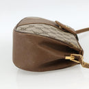 GUCCI Web Sherry Line GG Supreme Shoulder Bag PVC Beige 66 02 024 Auth LNZ379-5