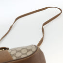 GUCCI Web Sherry Line GG Supreme Shoulder Bag PVC Beige 66 02 024 Auth LNZ379-8