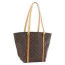 LOUIS VUITTON Monogram Sac Shopping Tote Bag M51108 LV Auth LNZ381-1