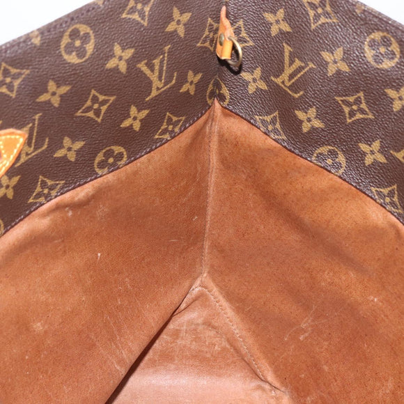 LOUIS VUITTON Monogram Sac Shopping Tote Bag M51108 LV Auth LNZ381
