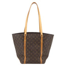 LOUIS VUITTON Monogram Sac Shopping Tote Bag M51108 LV Auth LNZ381-2