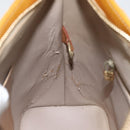 LOUIS VUITTON Monogram Vernis Houston Hand Bag Beige M91004 LV Auth LNZ383-20