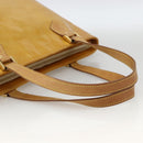 LOUIS VUITTON Monogram Vernis Houston Hand Bag Beige M91004 LV Auth LNZ383-7