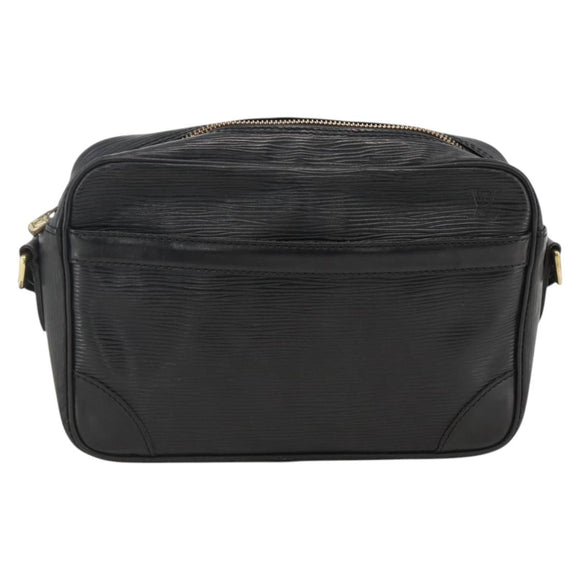 LOUIS VUITTON Epi Trocadero 23 Shoulder Bag Black M52302 LV Auth LNZ386