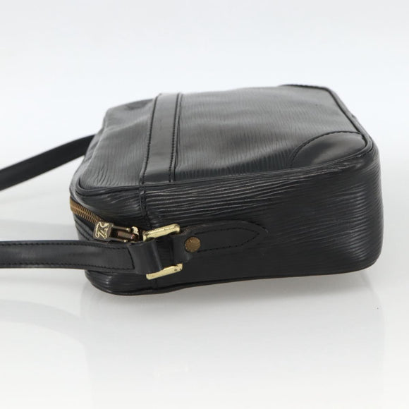 LOUIS VUITTON Epi Trocadero 23 Shoulder Bag Black M52302 LV Auth LNZ386
