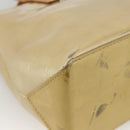 LOUIS VUITTON Monogram Vernis Reade PM Hand Bag Beige M91334 LV Auth LNZ388-13