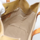 LOUIS VUITTON Monogram Vernis Reade PM Hand Bag Beige M91334 LV Auth LNZ388-16