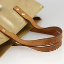 LOUIS VUITTON Monogram Vernis Reade PM Hand Bag Beige M91334 LV Auth LNZ388-7