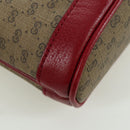 GUCCI GUCCI × Doraemon Micro GG Supreme Bag PVC Beige Gold 647801 Auth LNZ389SM-9