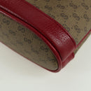 GUCCI GUCCI × Doraemon Micro GG Supreme Bag PVC Beige Gold 647801 Auth LNZ389SM-15