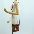 GUCCI GUCCI × Doraemon Micro GG Supreme Bag PVC Beige Gold 647801 Auth LNZ389SM-23