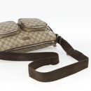 GUCCI GG Supreme Shoulder Bag PVC Beige Gold 246881 Auth LNZ392-7