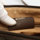 GUCCI GG Supreme Web Sherry Line Bag PVC Beige Gold 89 02 077 Auth LNZ393-22