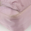 PRADA Shoulder Bag Nylon Pink Silver Auth LNZ394-15