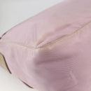 PRADA Shoulder Bag Nylon Pink Silver Auth LNZ394-17