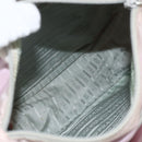 PRADA Shoulder Bag Nylon Pink Silver Auth LNZ394-11