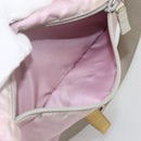 PRADA Shoulder Bag Nylon Pink Silver Auth LNZ394-28