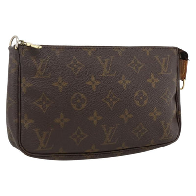 LOUIS VUITTON Monogram Pochette Accessoires Pouch M51980 LV Auth LNZ400