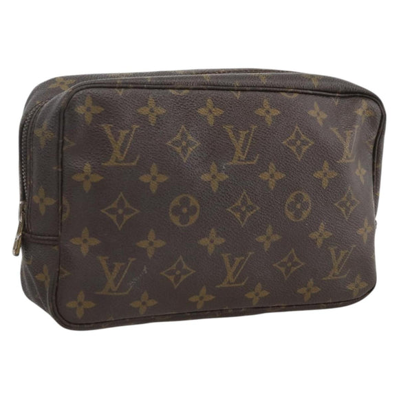 LOUIS VUITTON Monogram Trousse Toilette 23 Clutch Bag M47524 LV Auth LNZ401