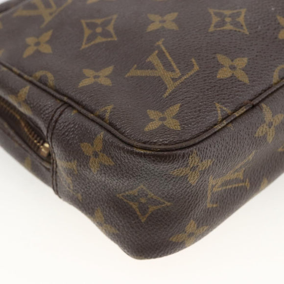 LOUIS VUITTON Monogram Trousse Toilette 23 Clutch Bag M47524 LV Auth LNZ401