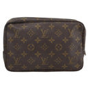 LOUIS VUITTON Monogram Trousse Toilette 23 Clutch Bag M47524 LV Auth LNZ401-2