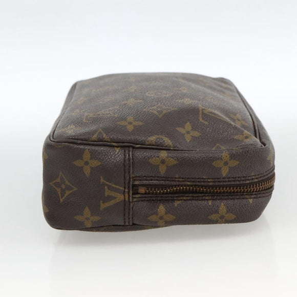 LOUIS VUITTON Monogram Trousse Toilette 23 Clutch Bag M47524 LV Auth LNZ401