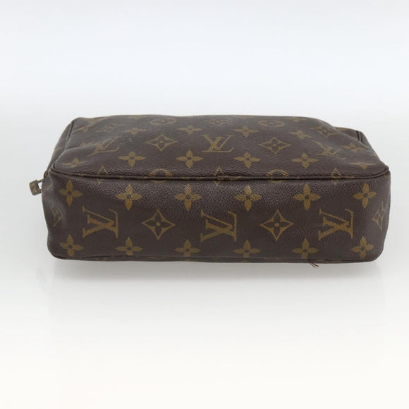 LOUIS VUITTON Monogram Trousse Toilette 23 Clutch Bag M47524 LV Auth LNZ401
