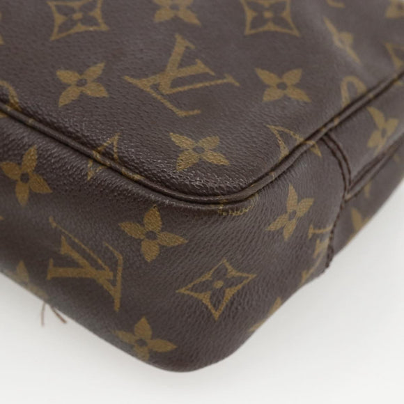 LOUIS VUITTON Monogram Trousse Toilette 23 Clutch Bag M47524 LV Auth LNZ401