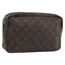 LOUIS VUITTON Monogram Trousse Toilette 28 Clutch Bag M47522 LV Auth LNZ402-1
