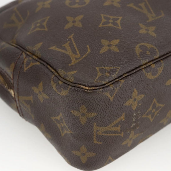 LOUIS VUITTON Monogram Trousse Toilette 28 Clutch Bag M47522 LV Auth LNZ402