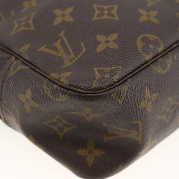 LOUIS VUITTON Monogram Trousse Toilette 28 Clutch Bag M47522 LV Auth LNZ402